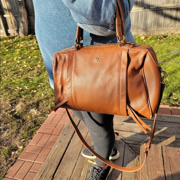 Ora Delphine Genuine Brown Leather Purse - Picture 6 of 6
